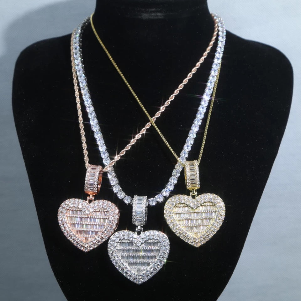 Zoe Heart-Shaped Locket Necklace