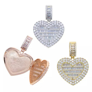 Zoe Heart-Shaped Locket Necklace