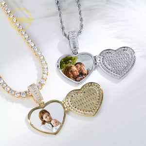 Zoe Heart-Shaped Locket Necklace