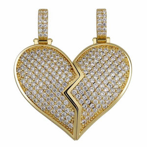 Everly Magnetic Heart Tennis Necklace