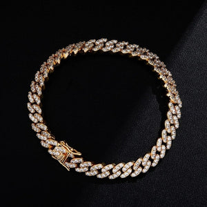 Ice Me Out Cuban Link Anklet