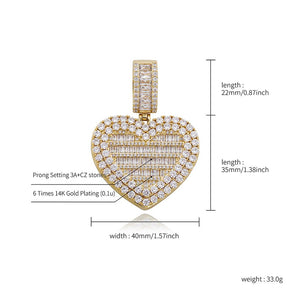 Zoe Heart-Shaped Locket Necklace