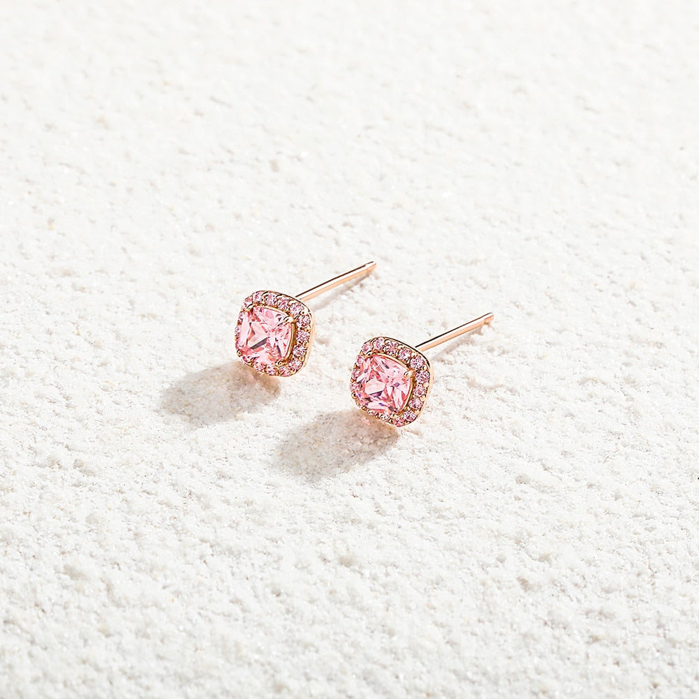 Rosie Baguette Stud Earrings