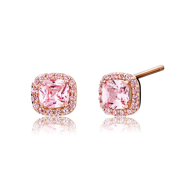 Rosie Baguette Stud Earrings