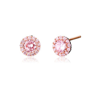 Penny Round Stud Earrings