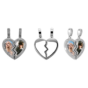 Twinnie Custom Photo Magnetic Pendant Necklace