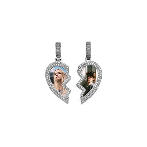 Twinnie Custom Photo Magnetic Pendant Necklace